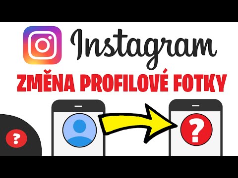 Jak ZMĚNIT PROFILOVOU FOTKU na INSTAGRAMU | Návod | Telefon / Instagram