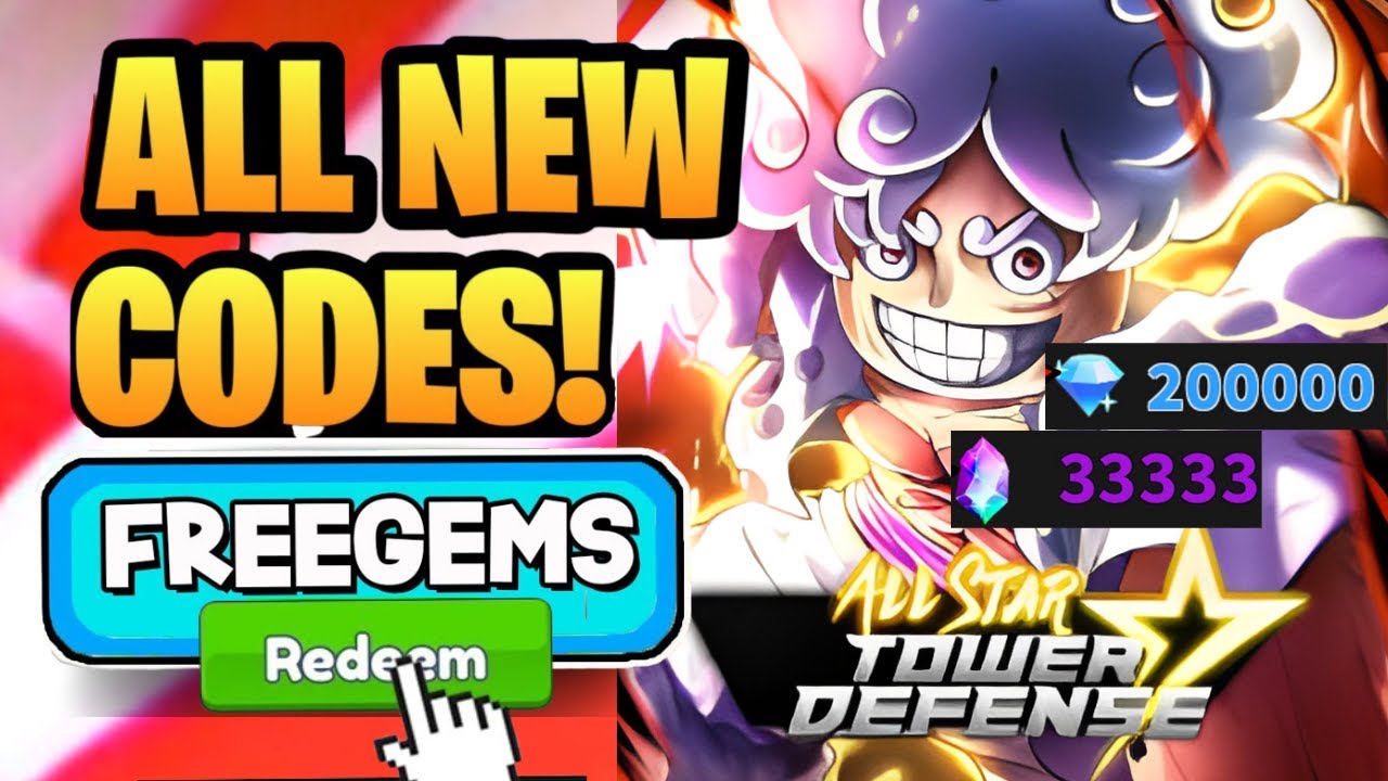 NEW* ASTD FREE CODES ALL STAR TOWER DEFENSE gives FREE GEMS, ROBLOX