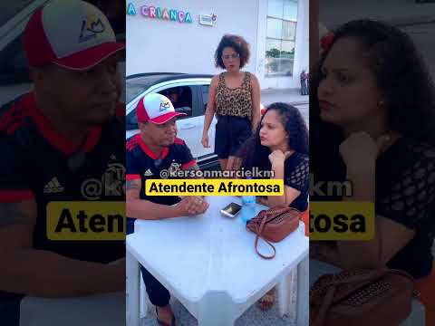 (MEME) ATENDENTE AFRONTOSA | {Música Assalto Perigoso - Melody} #shorts