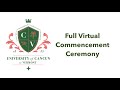 University of Cancun in Vermont – 2020 Virtual Commencement