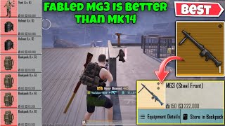 playing with Golden Mg3 for Unlimited loot❤️‍🔥 | PUBG METRO ROYALE