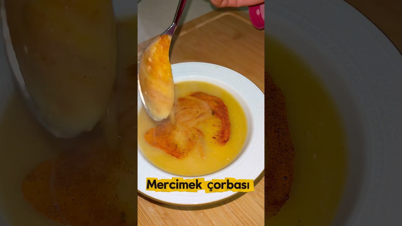 İPEK GİBİ DOKUSUYLA ŞİFA DEPOSU MERCİMEK ÇORBASI#çorba #evyemekleri #mercimekcorbasi #pratikyemekler İPEK GİBİ DOKUSUYLA ŞİFA DEPOSU MERCİMEK ÇORBASI#çorba #evyemekleri #mercimekcorbasi #pratikyemekler