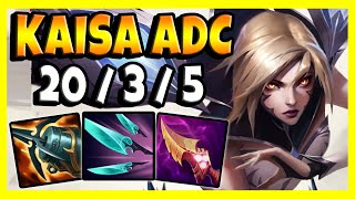 Kaisa vs Lucian ( 60% WIN RATE ) ( PENTA KILLADC ) - Korea Master Patch 13 ✅