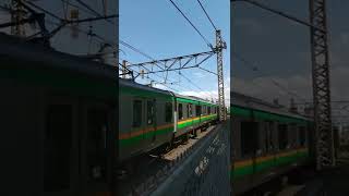 JR東日本　E233系　高崎線　宇都宮線　さいたま市浦和駅付近