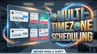 ClockIt Tutorial: Time Zone Settings in the Employee Scheduler