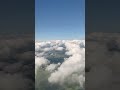 Breaking through the clouds into Copenhagen#Landing#Denmark #Travel#Clouds#AirplaneView #Nordic