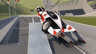 Car Jump Arena - Part 2 (Rollover Contest) | BeamNG.drive