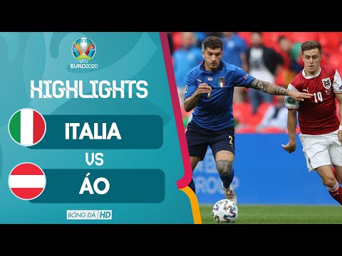 Highlights Italia vs Áo l Máy Dập Italia Không Thể Xuyên Thủng Hàng Thủ Áo