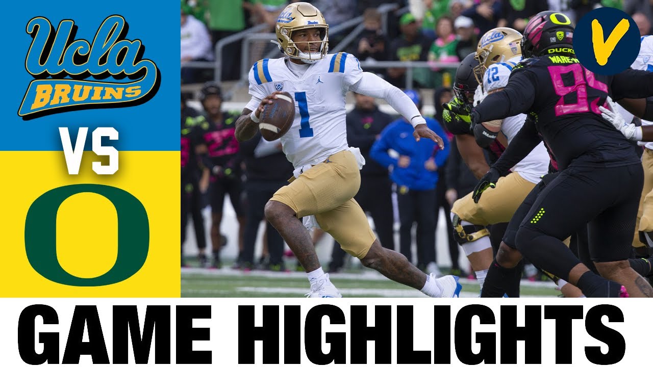 ⁣#9 UCLA vs #10 Oregon | 2022 College Football Highlights