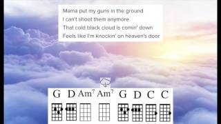 Miniatura de "Knockin' on Heaven's Door - Bob Dylan - Uke Chord Guide"