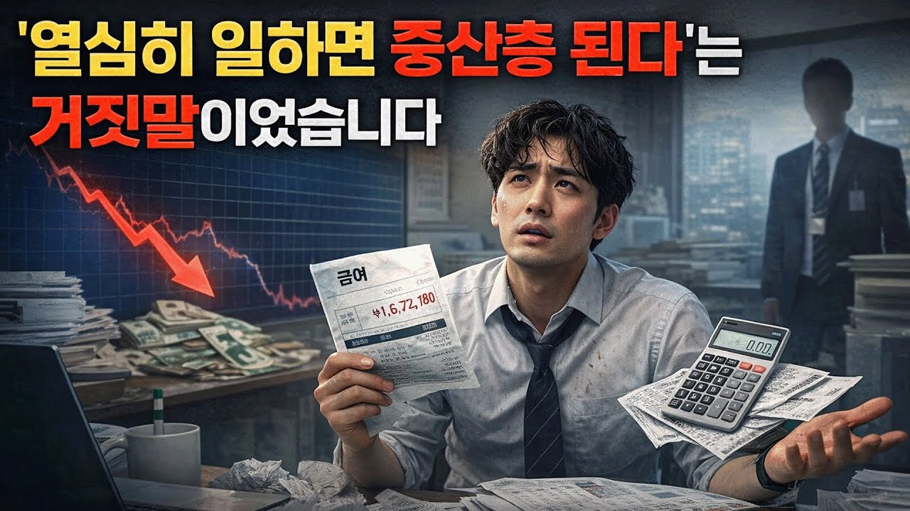 평생 일해도 안정되지 않는 삶 – 2025~2026년 한국인의 현실