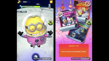 Despicable Me Minion Rush Normal Reverse Mission 1-4 Gameplay Walk-through!