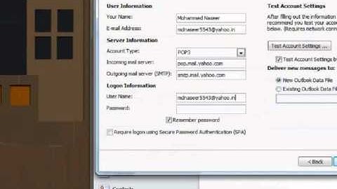 How to connect Yahoomail with Microsoft Outlook 2007 & 2010