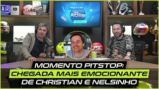 Momento Pitstop: Chegada mais emocionante de Christian Fittipaldi e Nelsinho Piquet #cortes