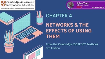 IGCSE ICT Paper 1 - Networks and the effects of using them (Chapter 4)