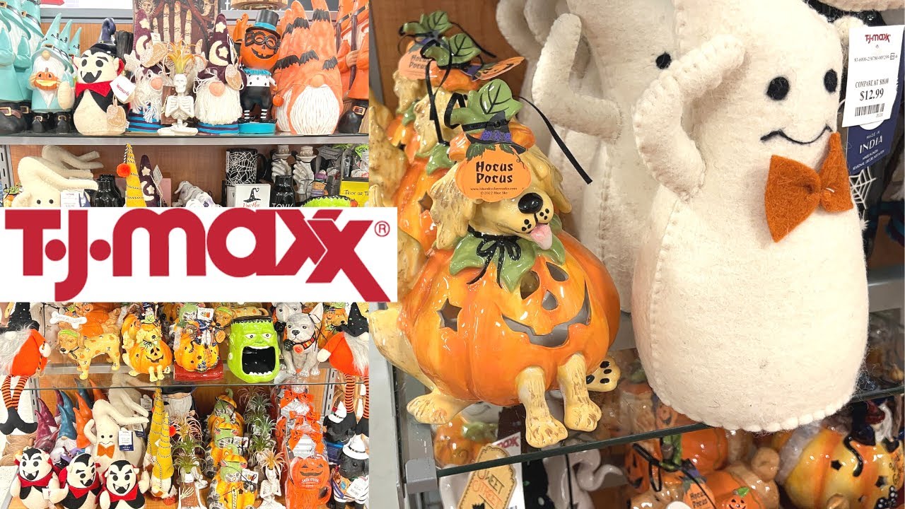 TJ MAXX HALLOWEEN 2022 DECOR SHOP WITH ME YouTube