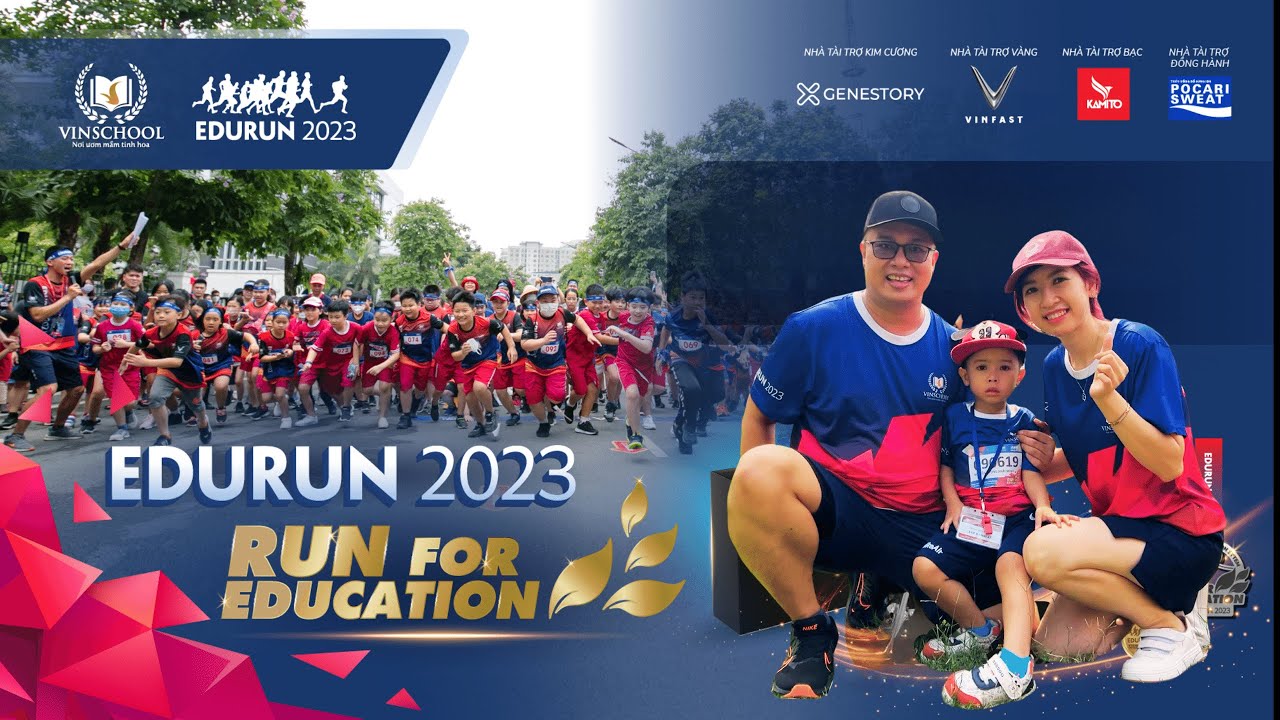 EDURUN 2023 – RUN FOR EDUCATION - Vinschool Central Park 4K - YouTube