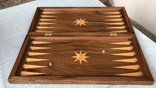 How to make backgammon and Chess board Fully Handmade traditional Method | woodworking