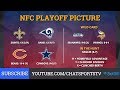 NFL Playoff Picture: NFC Clinching Scenarios And Standings Entering Week 17 of 2018