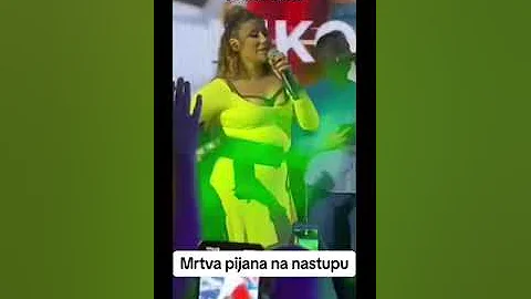 Ana Nikolic Mrtva Pijana na Nastupu