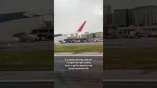 Susto no ao pousar em Congonhas #airplane #iafplane #engenheirodaaeronautica #aforaeriplane