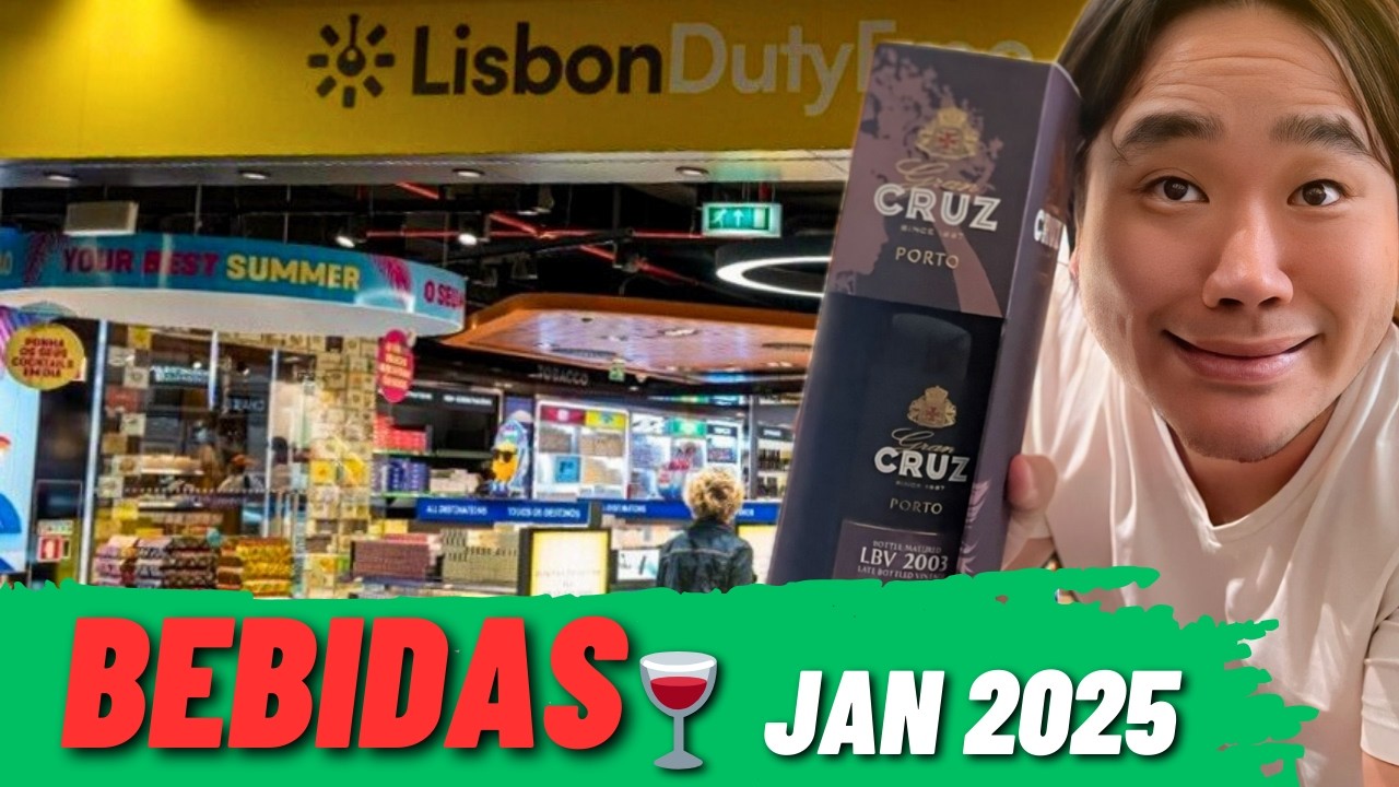 Duty Free Lisboa Janeiro 2025 | Bebidas Baratas e Promoções no Aeroporto de Lisboa