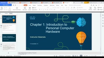CISCO IT Essentials( Comptia A+ Exam Guide) Module 1: Introduction to Personal Computer Hardware- A