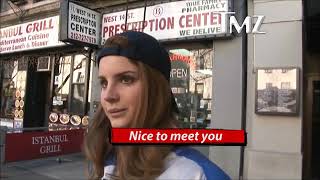 Lana Del Rey gets asked out on a date