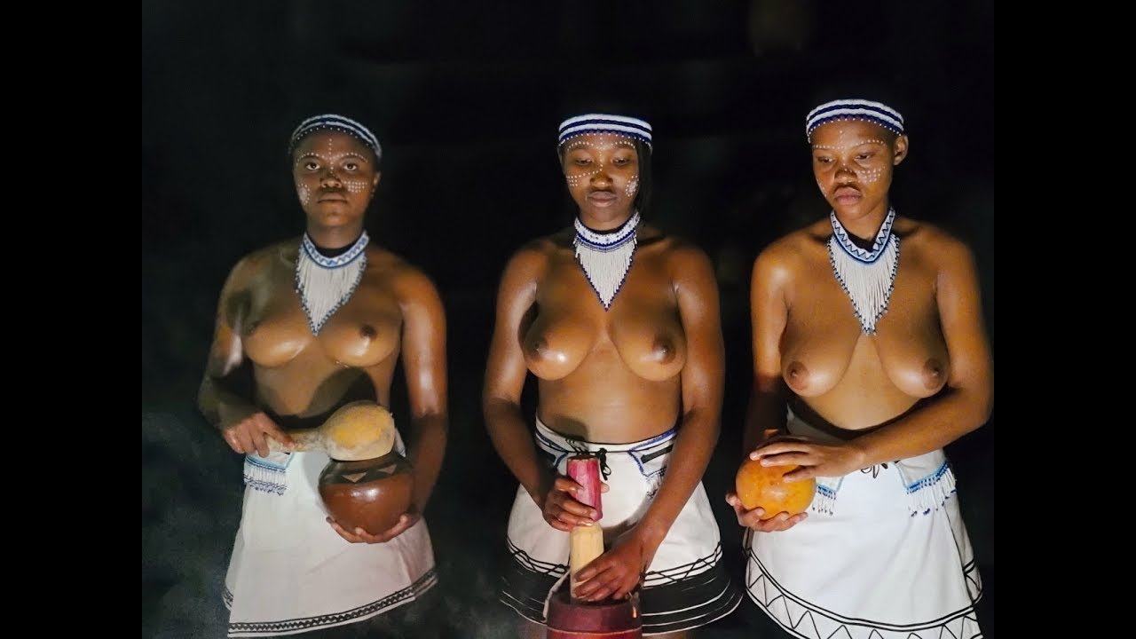 NUDE African Tribe Girls Doing Ritual !!