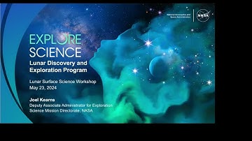 Lunar Surface Science Workshop: From Planning to Execution: Joel Kearns