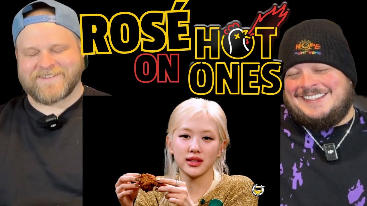 ROSÉ conquers spicy wings on HOT ONES