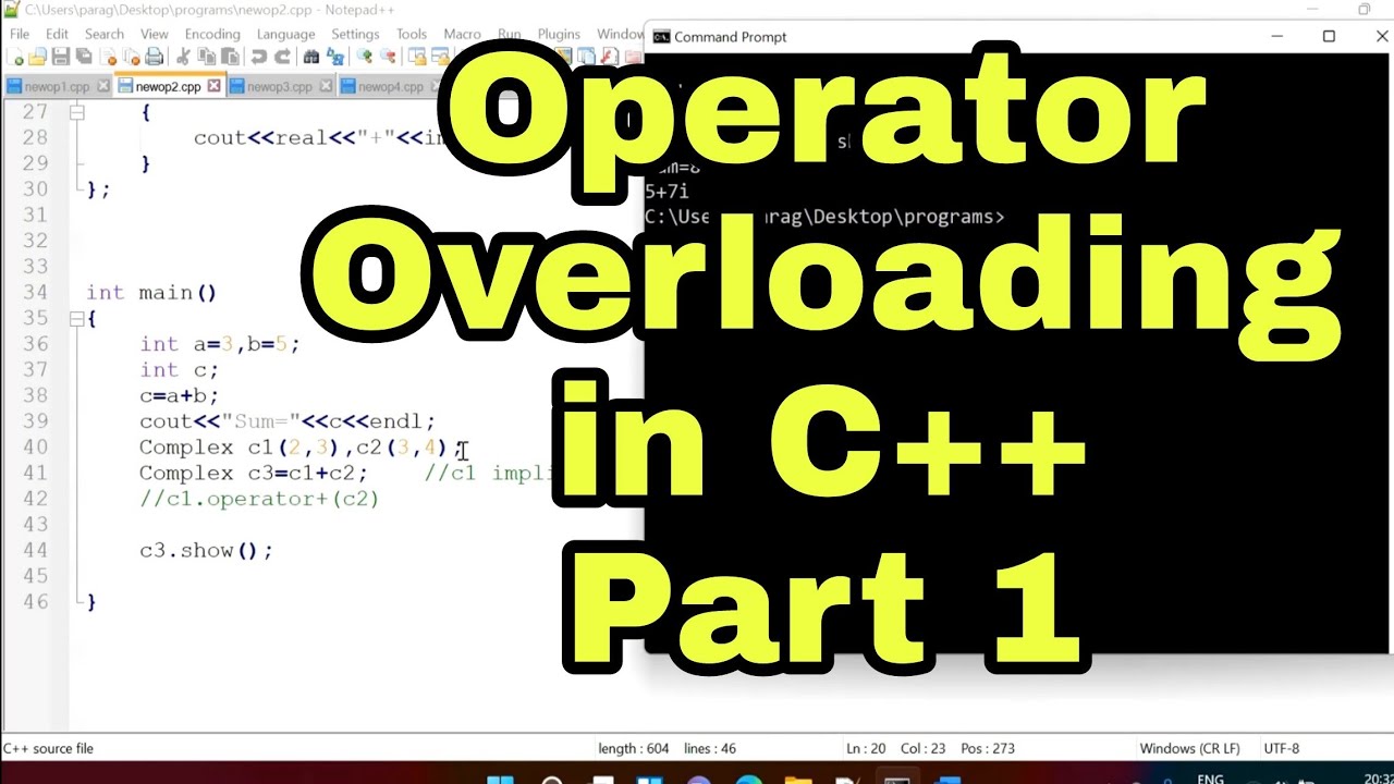 example of assignment operator overloading in c