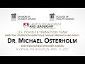 Dr. Michael Osterholm about COVID-19 - UNC Pembroke Distinguished Speaker Series