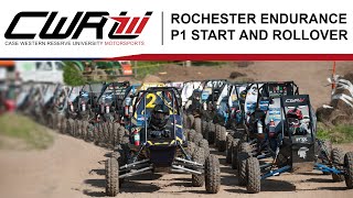 Baja SAE Rochester 2019: Endurance P1 Start and Rollover