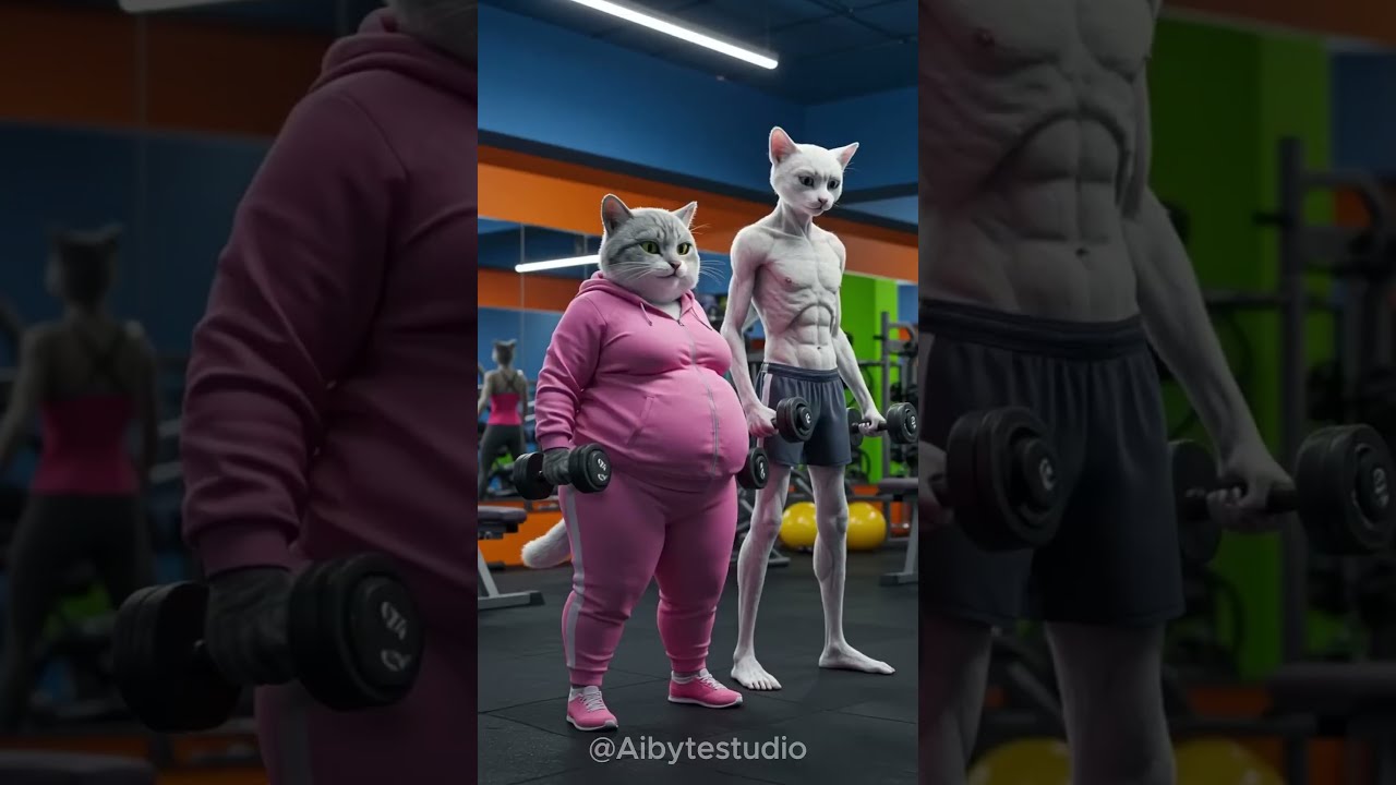 Fat Cat And Skinny Story 