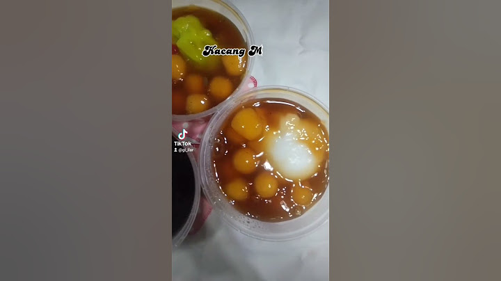 GILA SIH INI, DI DEPOK ADA YANG JUAL BUBUR SUMSUM DENGAN 3 WARNA!!!