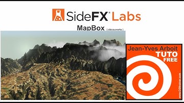 Utilitaire MapBox ( SideFx Labs) pour HOUDINI