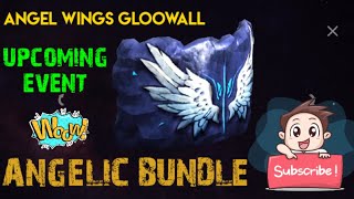 free fire upcoming Event. ANGEL WINGS GLOOWALL WITH ANGELIC BUNDLE  Dead Kiss Gaming