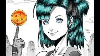 Bulma Day 18 - Digital Inktober 2019