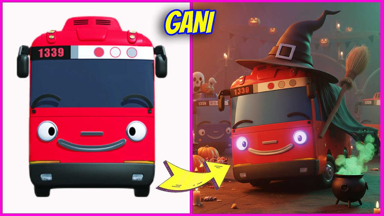 Tayo The Little Bus в ночь Хэллоуина 🚌🎃 Tayo The Little Bus в Хэллоуинский спецвыпуск