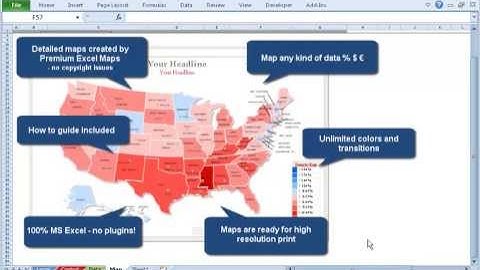 How to Create a Data Map in Excel - 3 Step Excel Mapping Tutorial