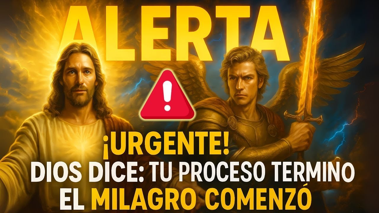 🔥 🕊️ JESÚS HABLÓ HOY: ¡ABRE YA, EL CIELO LIBERÓ TU MILAGRO!