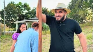 The prophet tells the farmer that God commanded him to give all his possessions to the needy. See.