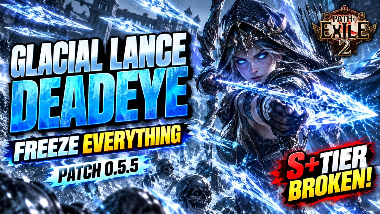 GLACIAL LANCE DEADEYE BUILD GUIDE | PATH OF EXILE 2 PATCH 0.5.5