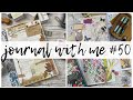 JOURNAL WITH ME | 50 | Creative/Junk Journaling | ms.paperlover | 2021
