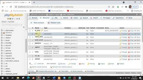 Penggunaan data enum dan set pada database MySQL
