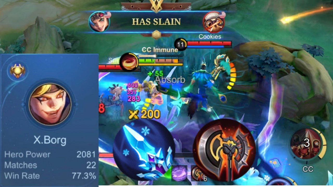 How a 70% winrate Mythical Glory dominates on X-Borg! -  Mobile Legends