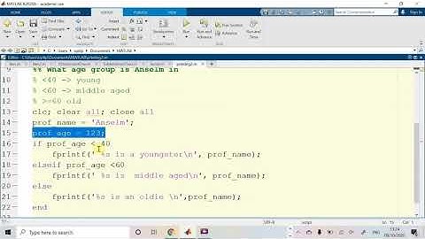 fprintf with an if statement