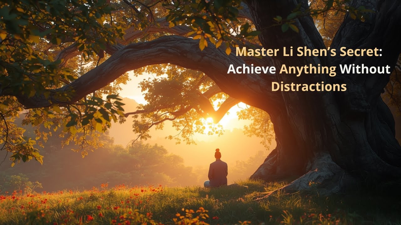 Master Li Shan Master Li Shen’s Secret Achieve Anything Without Distractions - YouTube