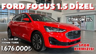 Ford Focus 4K 15 Di̇zel Ti̇tani̇um Sti̇l İnceleme